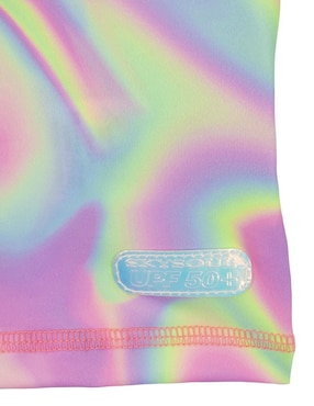 Conjunto wetshirt Skysoul estampado gráfico para niña