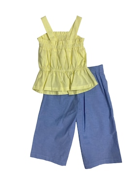 Conjunto Fiorella de algodón para niña