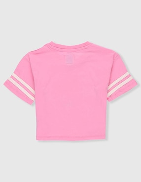 Playera Hello Kitty Hello Kitty manga corta para niña