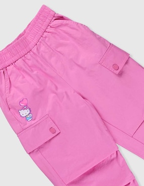 Jeans jogger straight Hello Kitty para niña