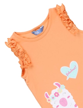 Set de blusa Piquenique para niña