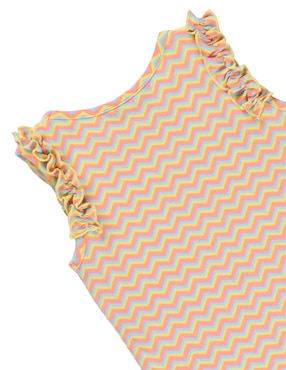 Set de blusa Piquenique para niña