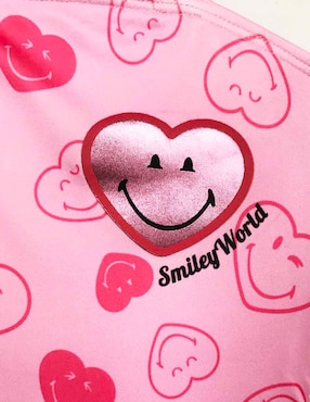 Traje de baño completo Smiley World para niña