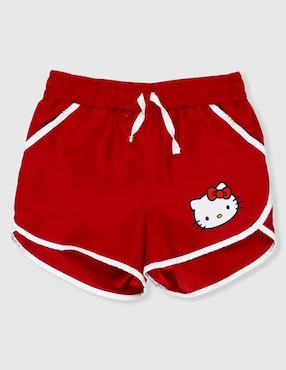 Salida de playa short Hello Kitty para niña