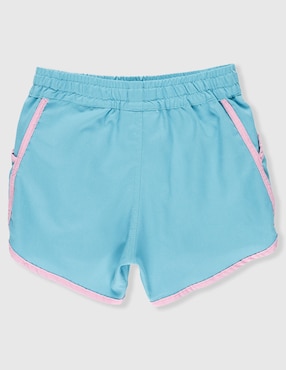 Salida de playa short Disney con bolsillos para niña