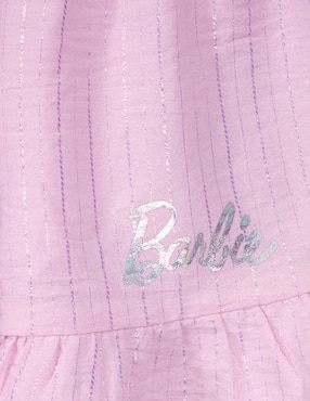 Conjunto Barbie de algodón para niña