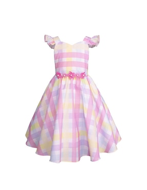 Vestido Gerat manga mariposa para niña