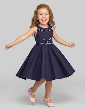 Vestido Gerat sin manga para niña