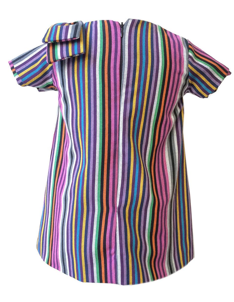 Vestido manga regular para niña 3