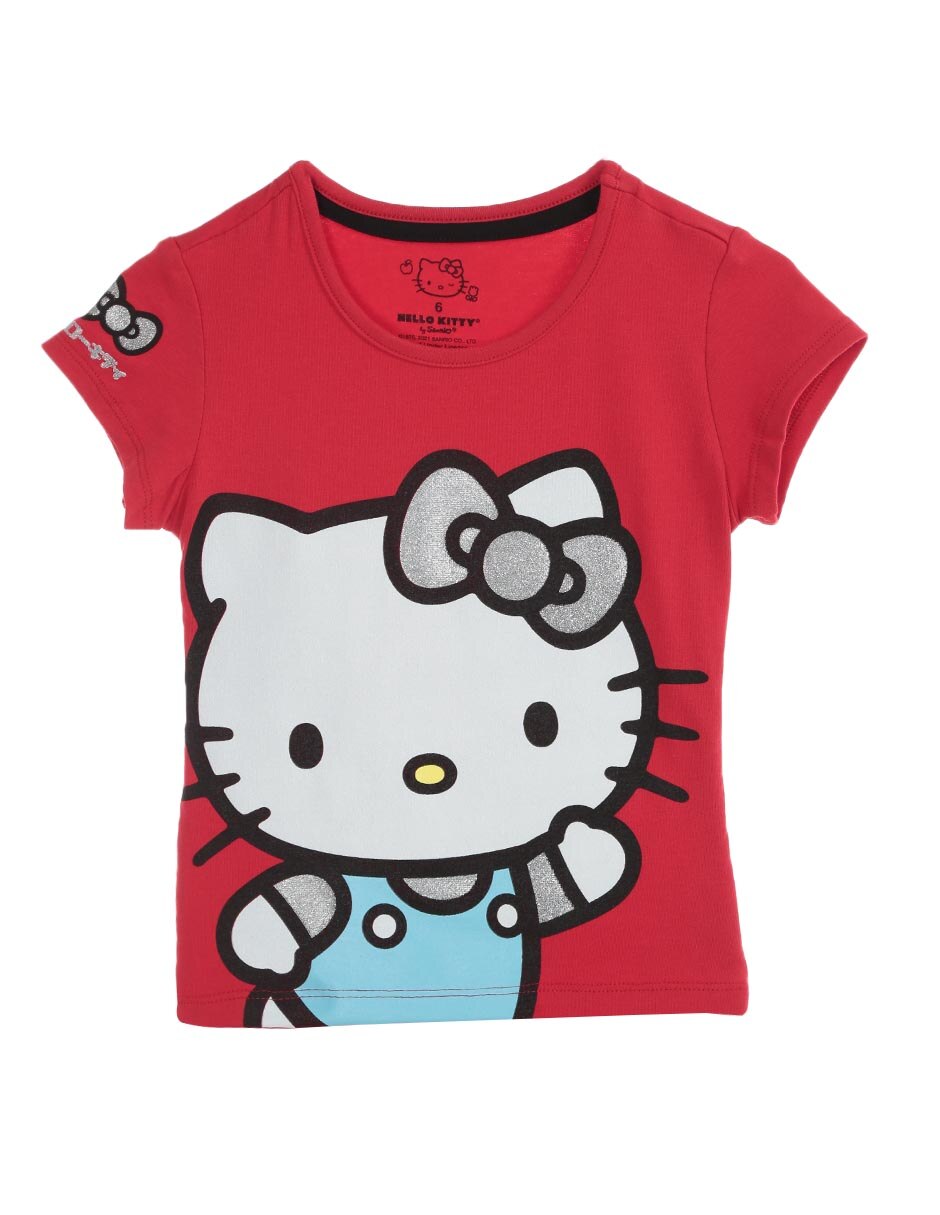 Playera estampada Hello Kitty algodón para niña en Liverpool