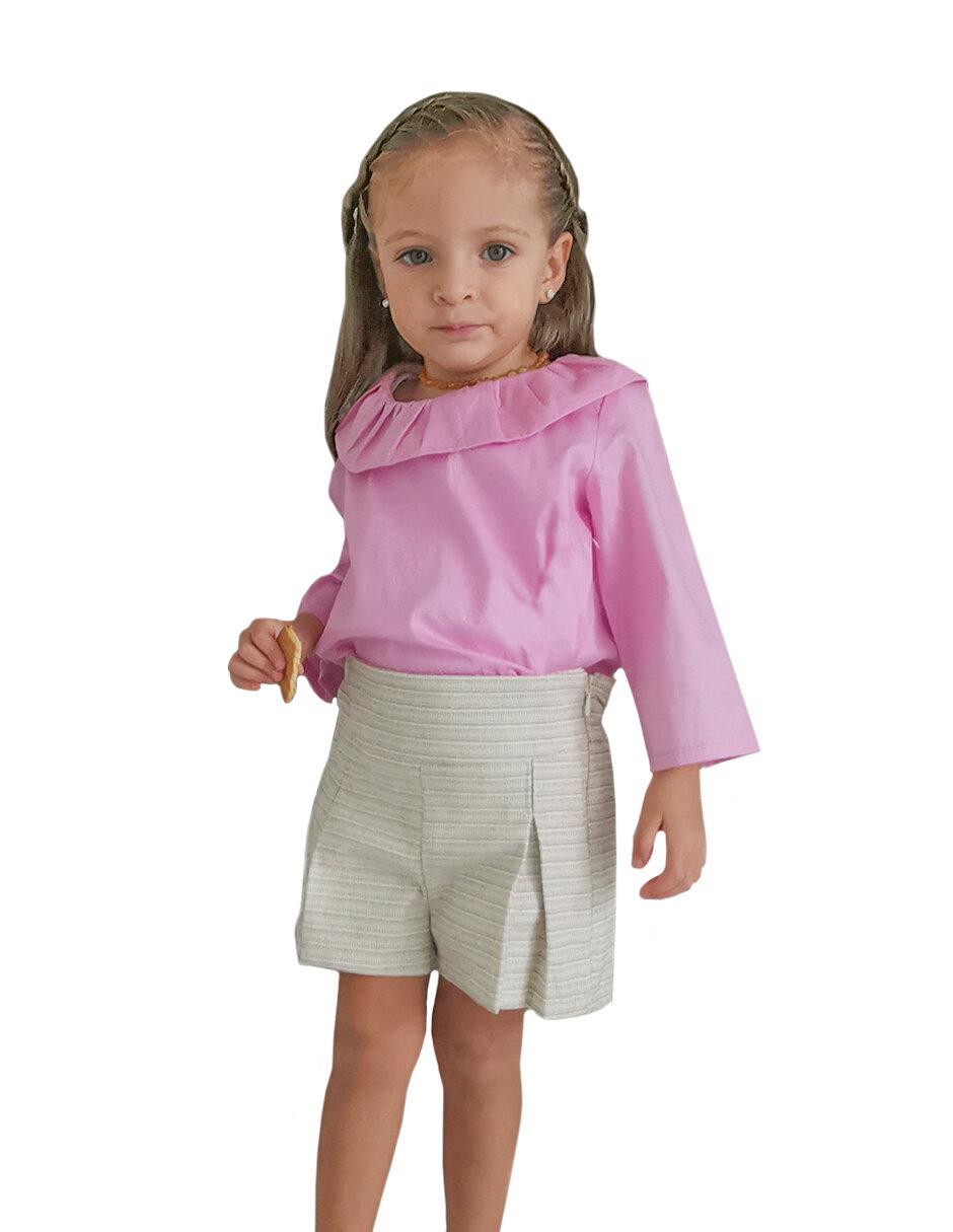 Conjunto de algodón para niña