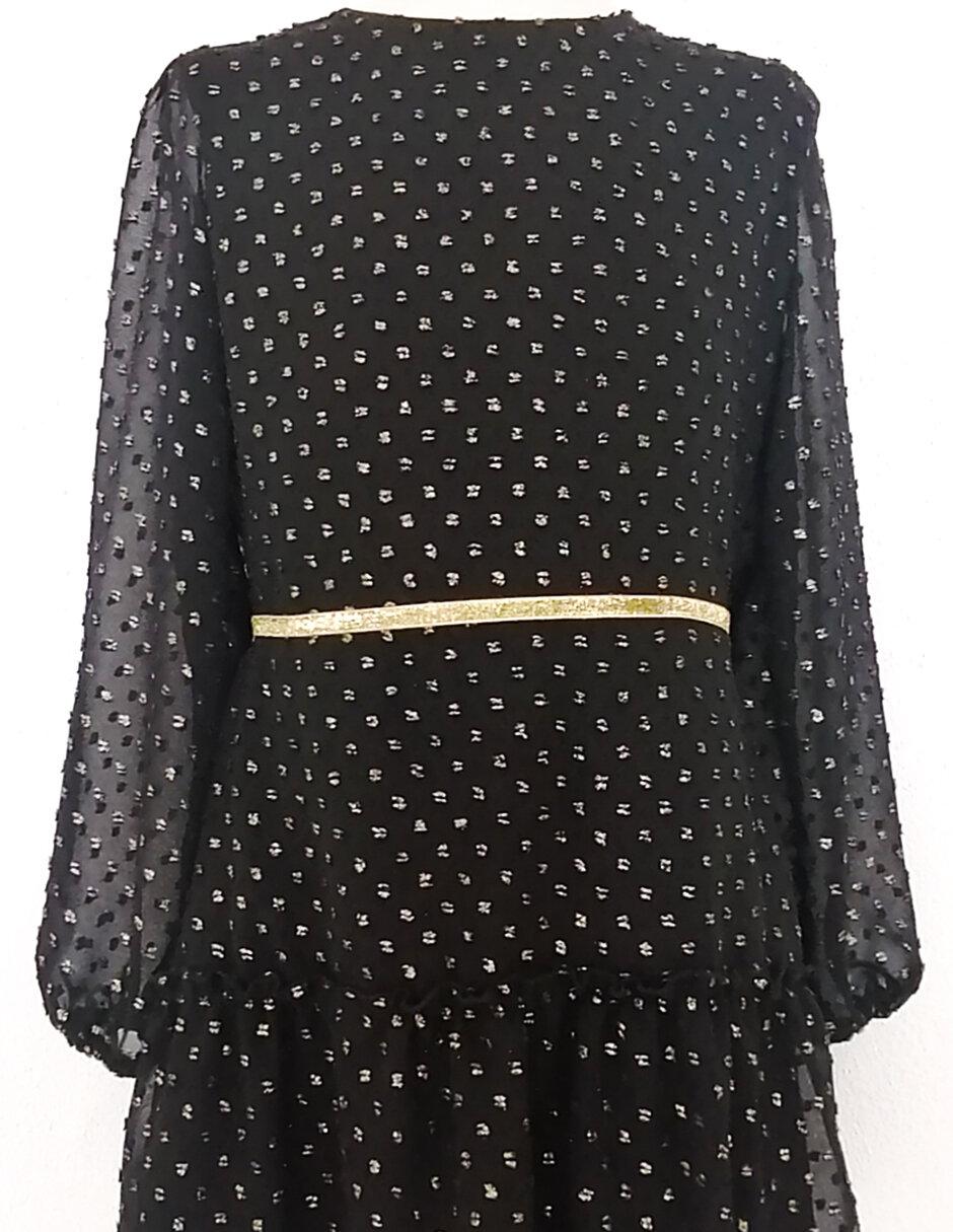 Vestido manga regular para niña 3