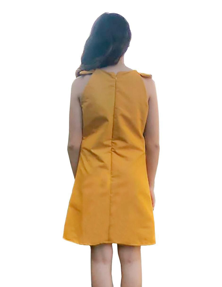 Vestido manga ranglán para niña 2