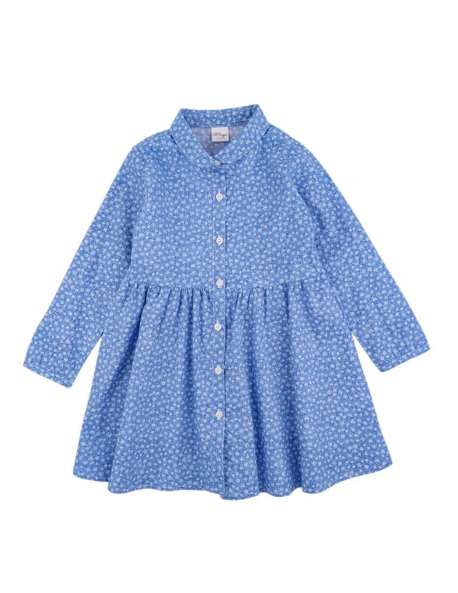 Vestido manga regular para bebé niña