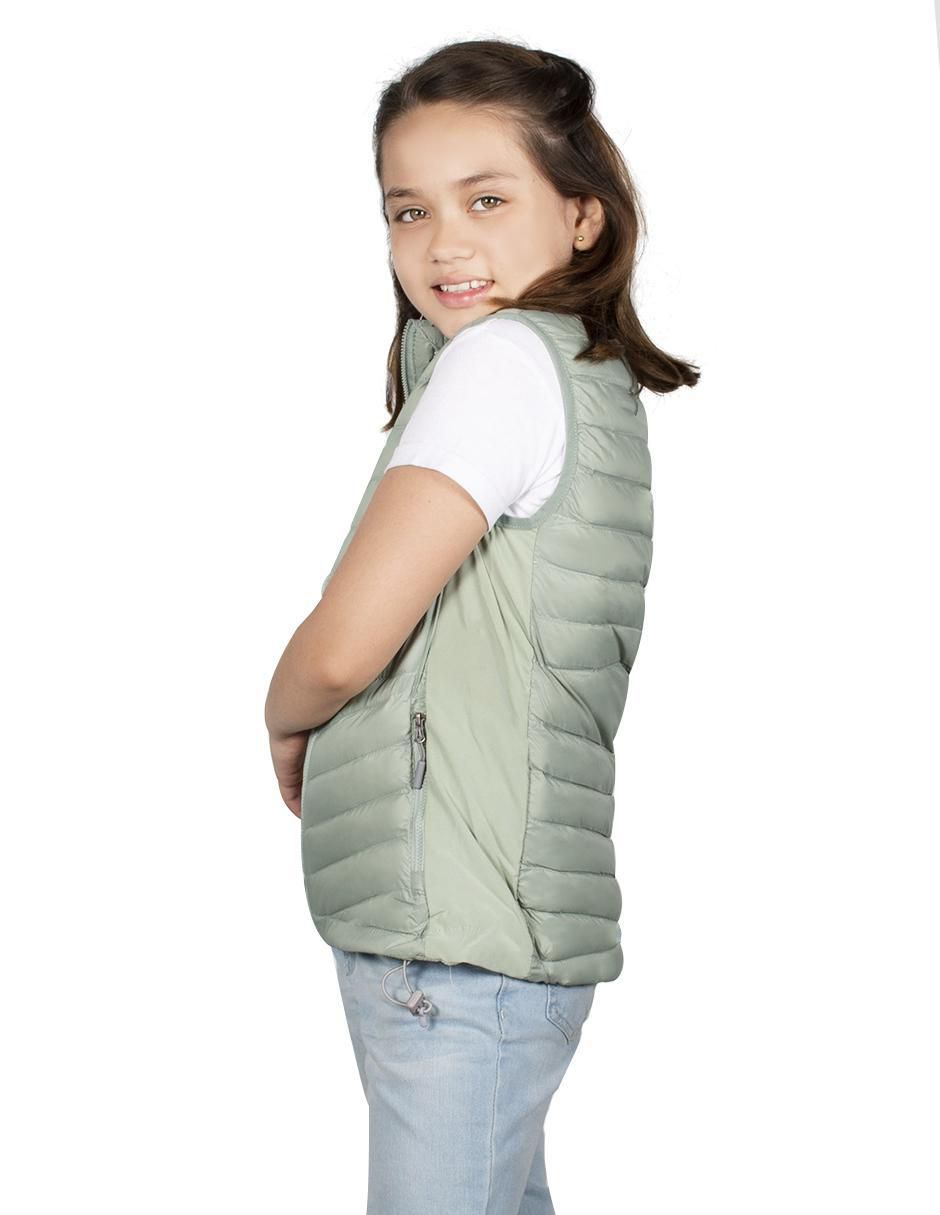 Chaleco con bolsillos para niña 4