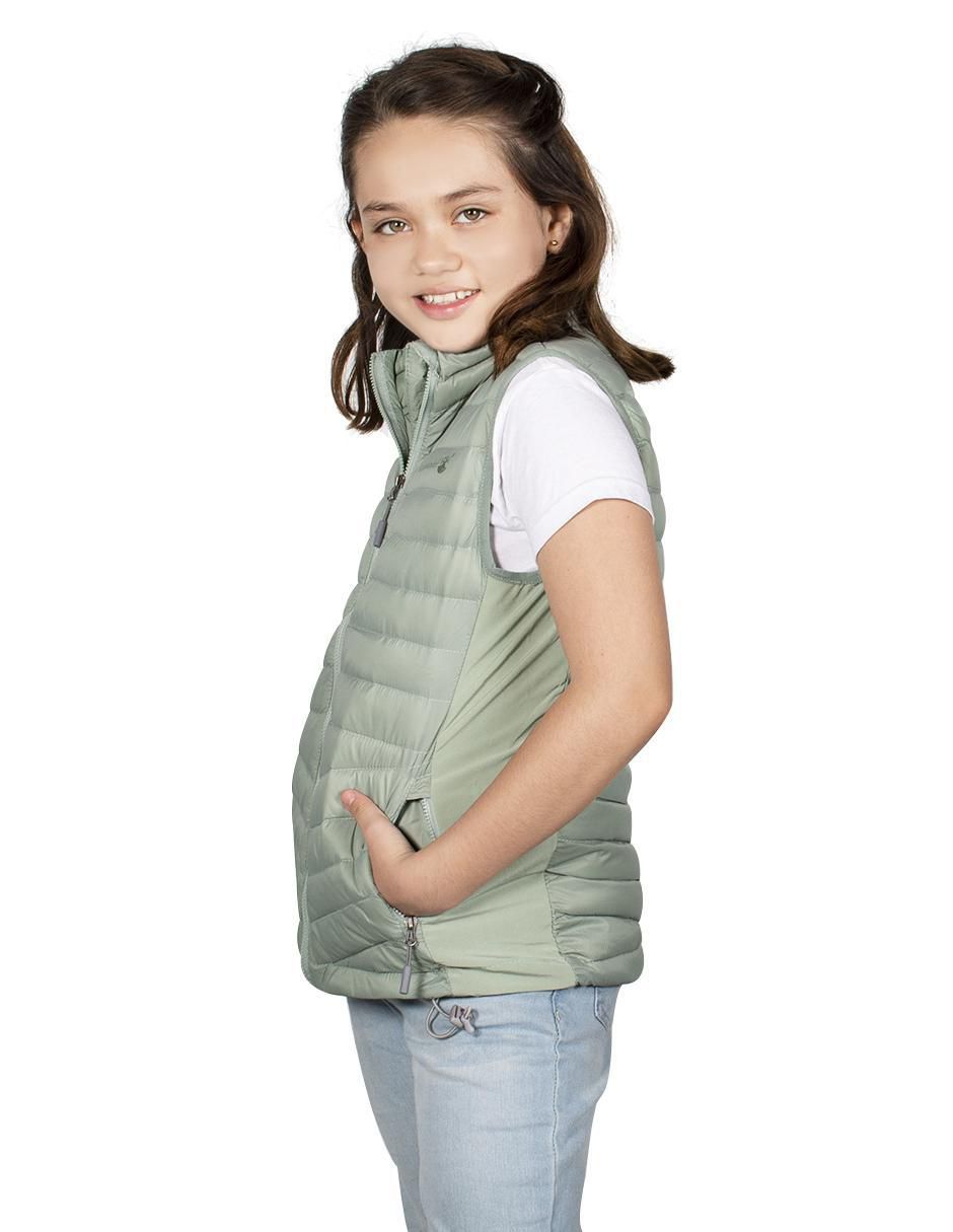 Chaleco con bolsillos para niña 5