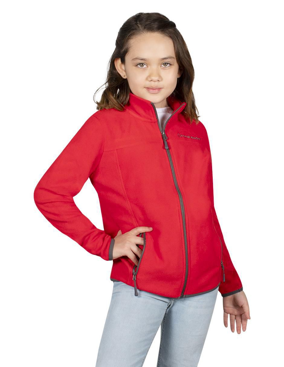 Suéter sin capucha greenlander estampado logo sin licencia para niña