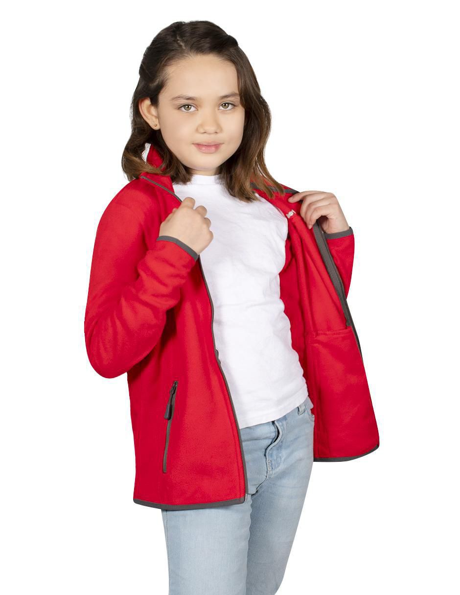 Suéter sin capucha greenlander estampado logo sin licencia para niña