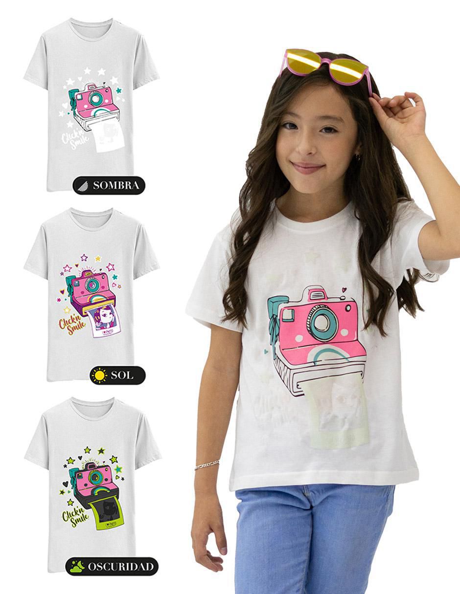 Playera Generra manga corta para niña 7