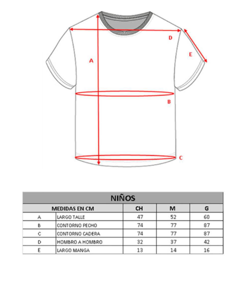 Playera Generra manga corta para niña 5