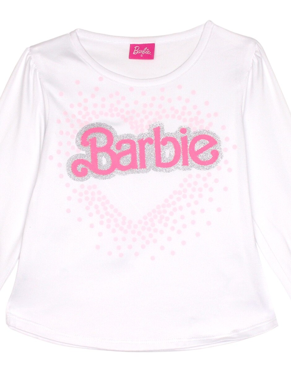 Playeras de barbie para niñas hot sale