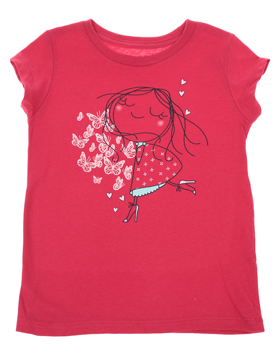 Playera manga corta para niña 1
