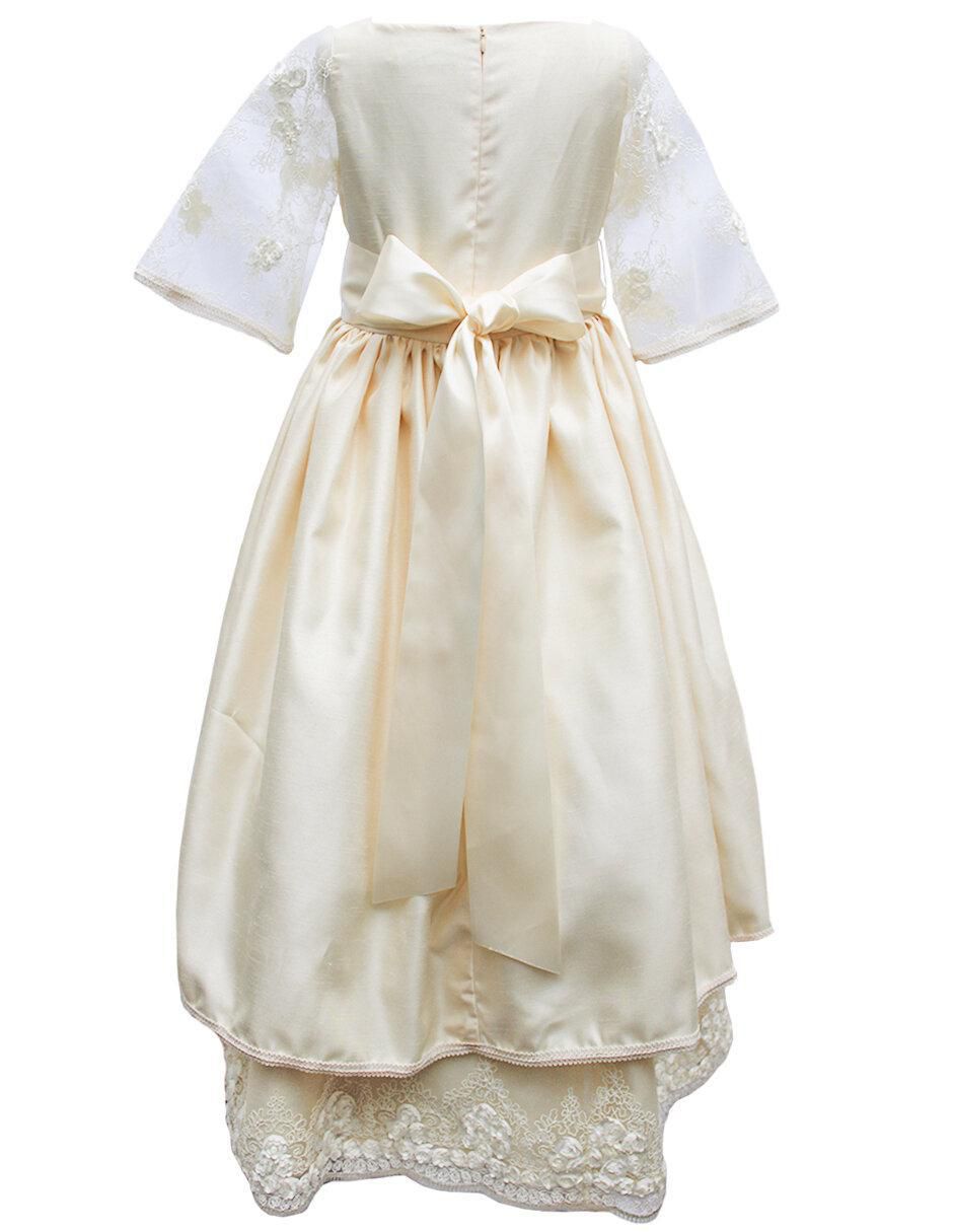 Vestido manga amplia para niña 2