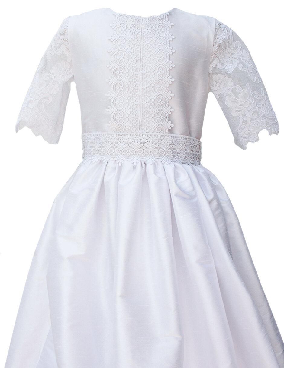 Vestido manga regular para niña 3