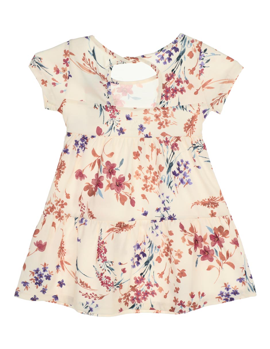 Vestido manga regular para niña 2