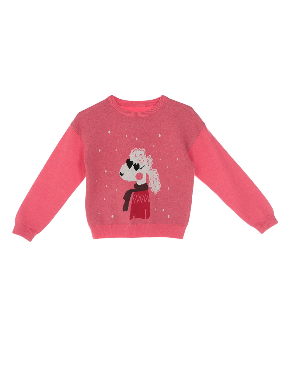 Suéter navideño para niña