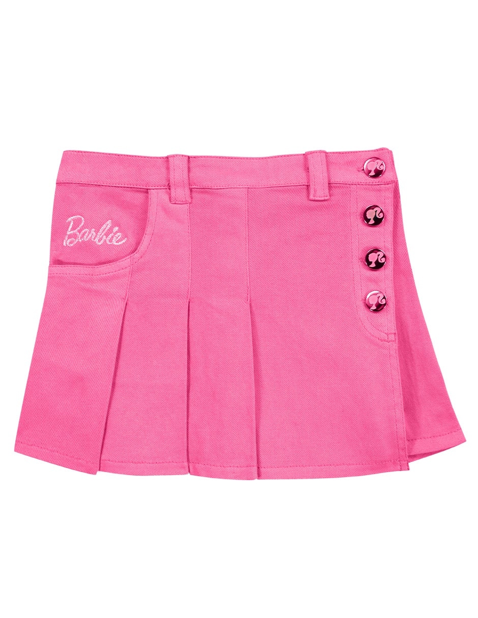 Falda short Barbie de algodon para nina Liverpool