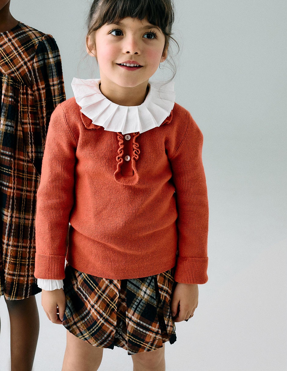 Falda short para niña 5