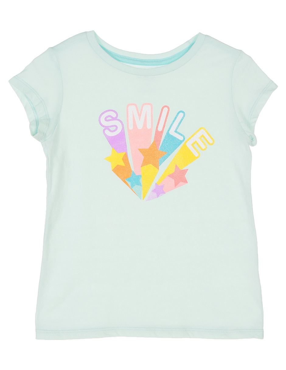 Playera manga corta para niña Playera manga corta para niña