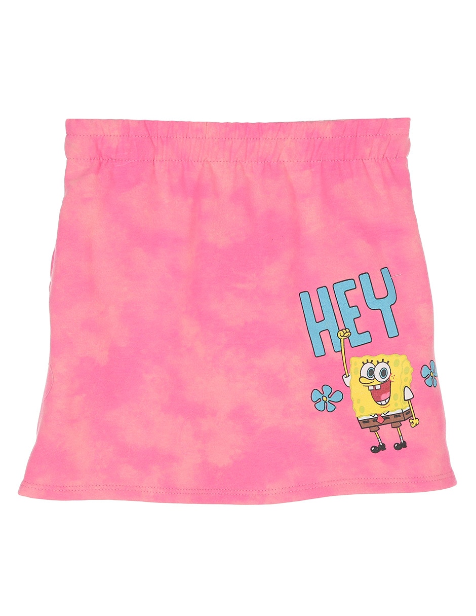 Falda Bob Esponja para niña 1