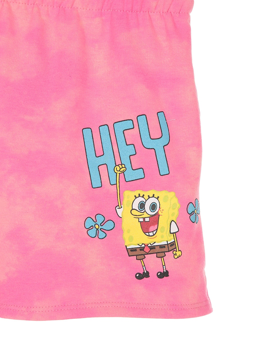 Falda Bob Esponja para niña