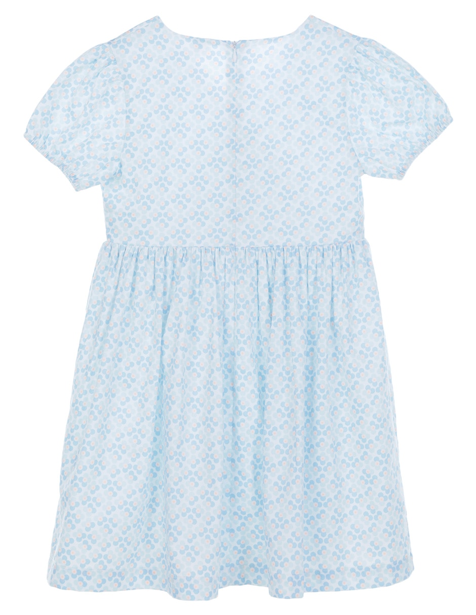 Vestido manga globo para niña 2