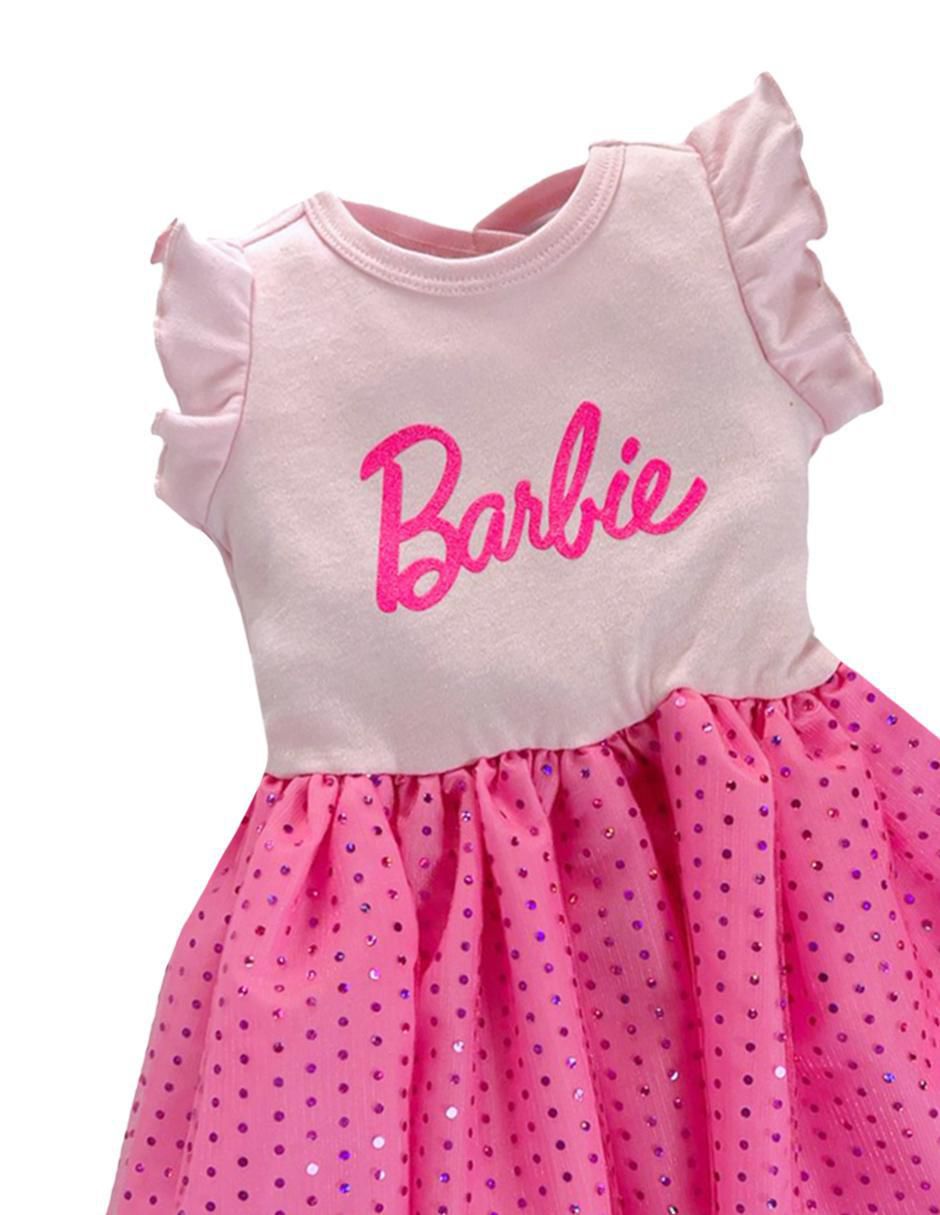 Vestido manga volantes para niña 2