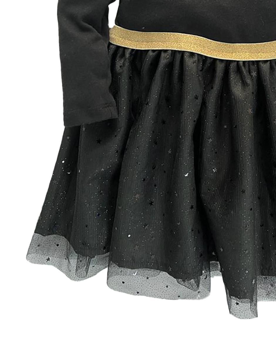 Vestido manga regular para niña 3
