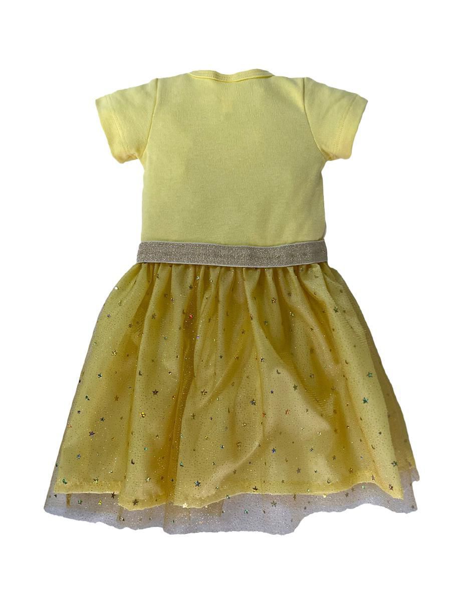 Vestido manga regular para niña 4
