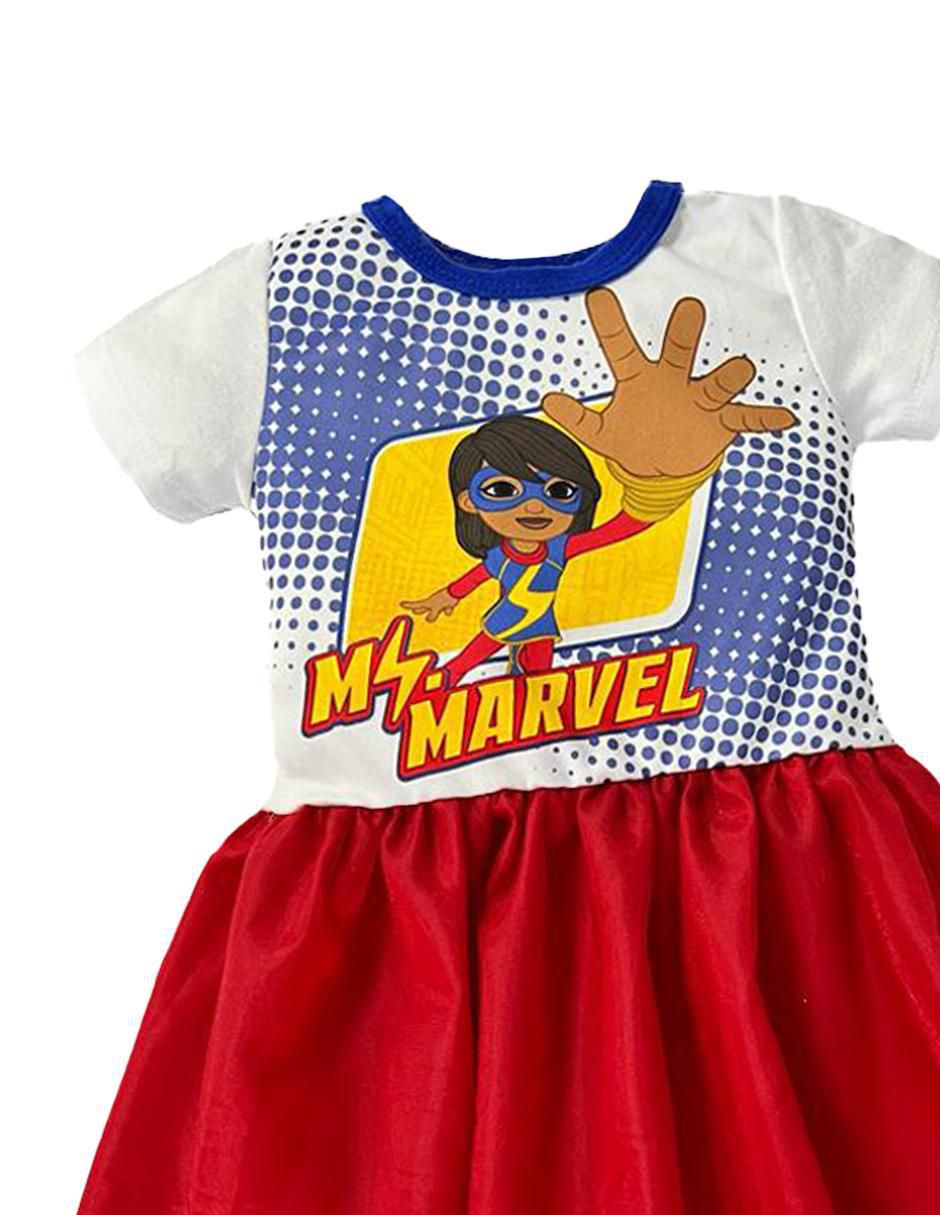 Vestido manga regular para niña 2