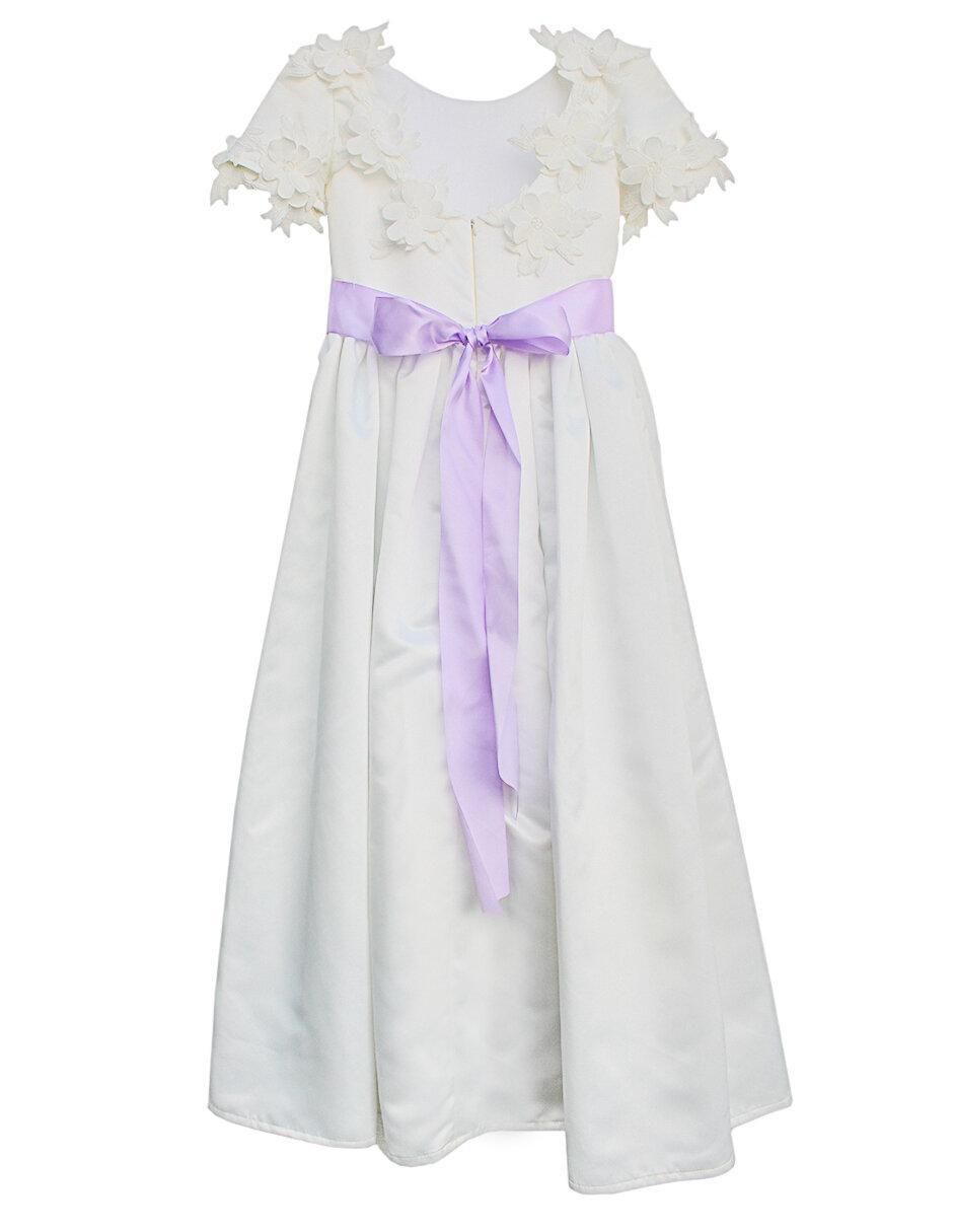 Vestido Primera Comunión manga regular para niña 2