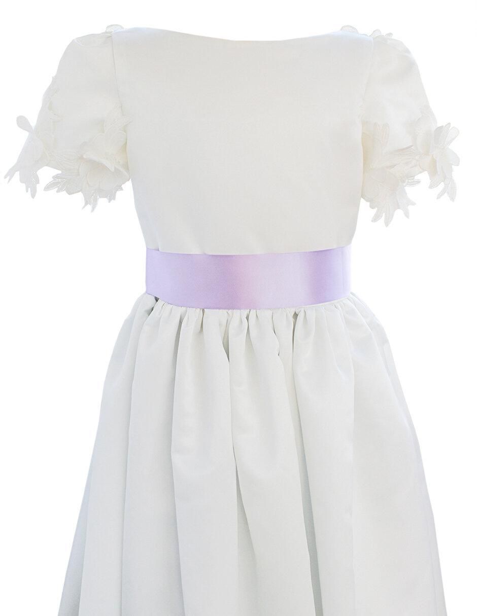 Vestido Primera Comunión manga regular para niña 3