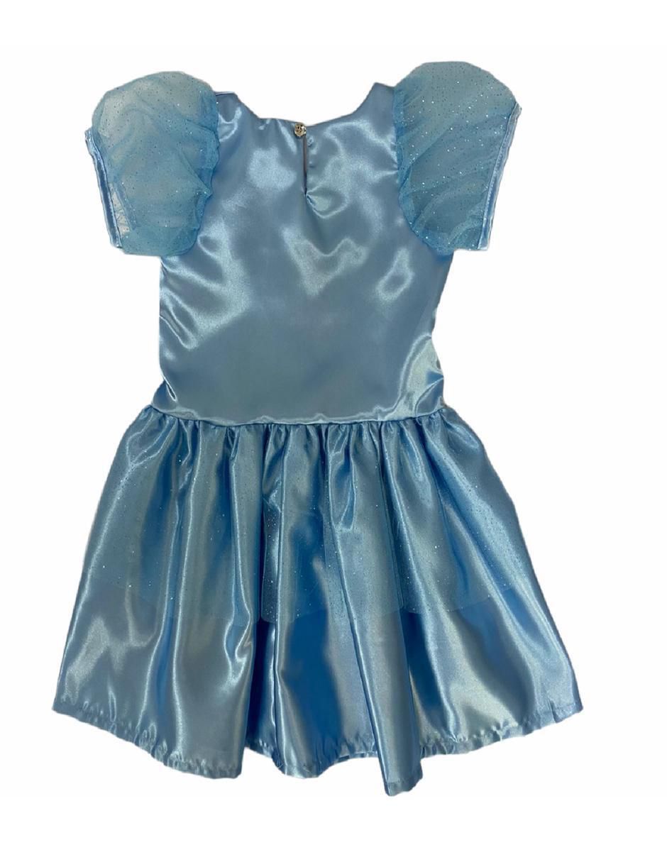 Vestido Cenicienta manga globo para niña 3