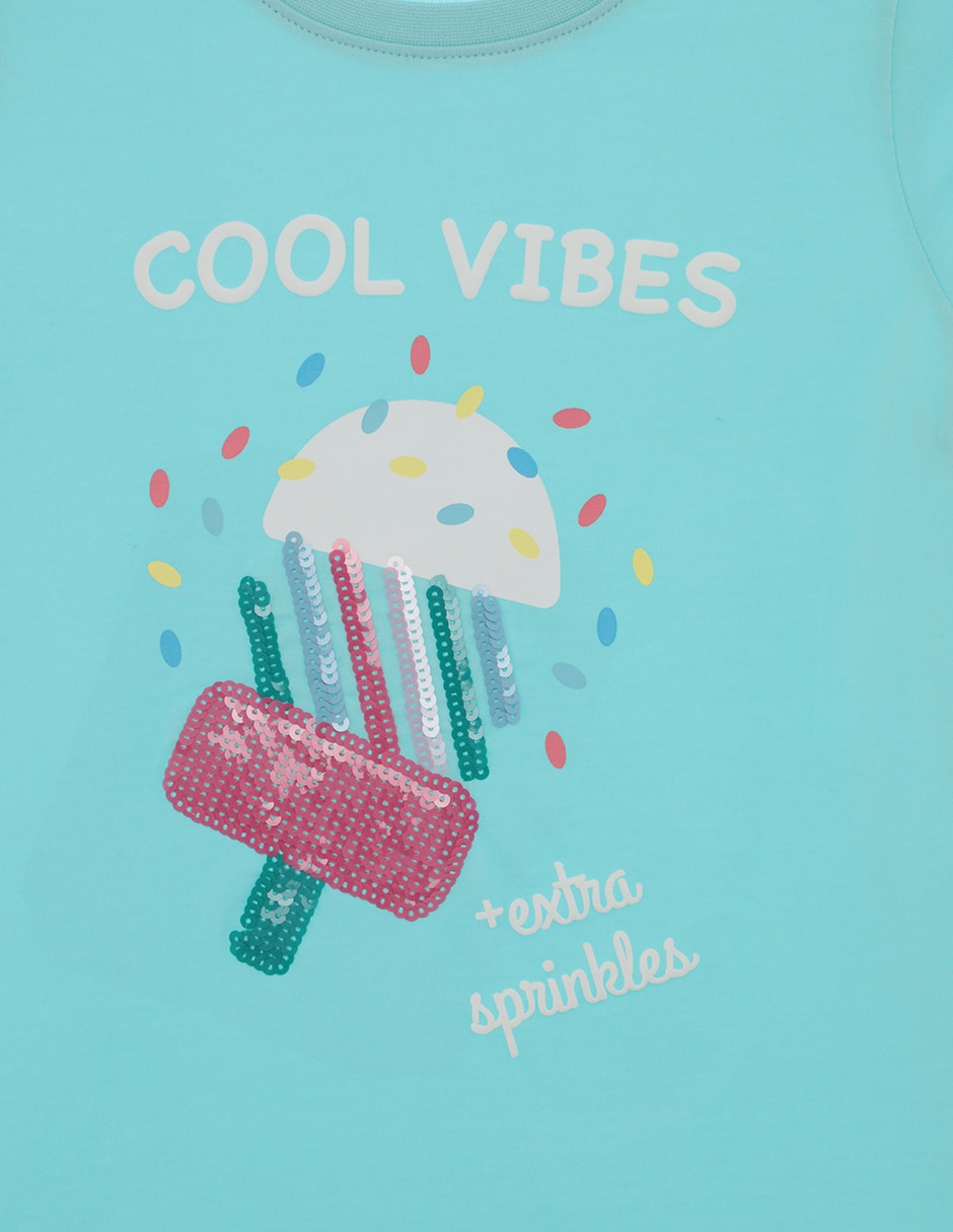 Playera manga corta para niña 3