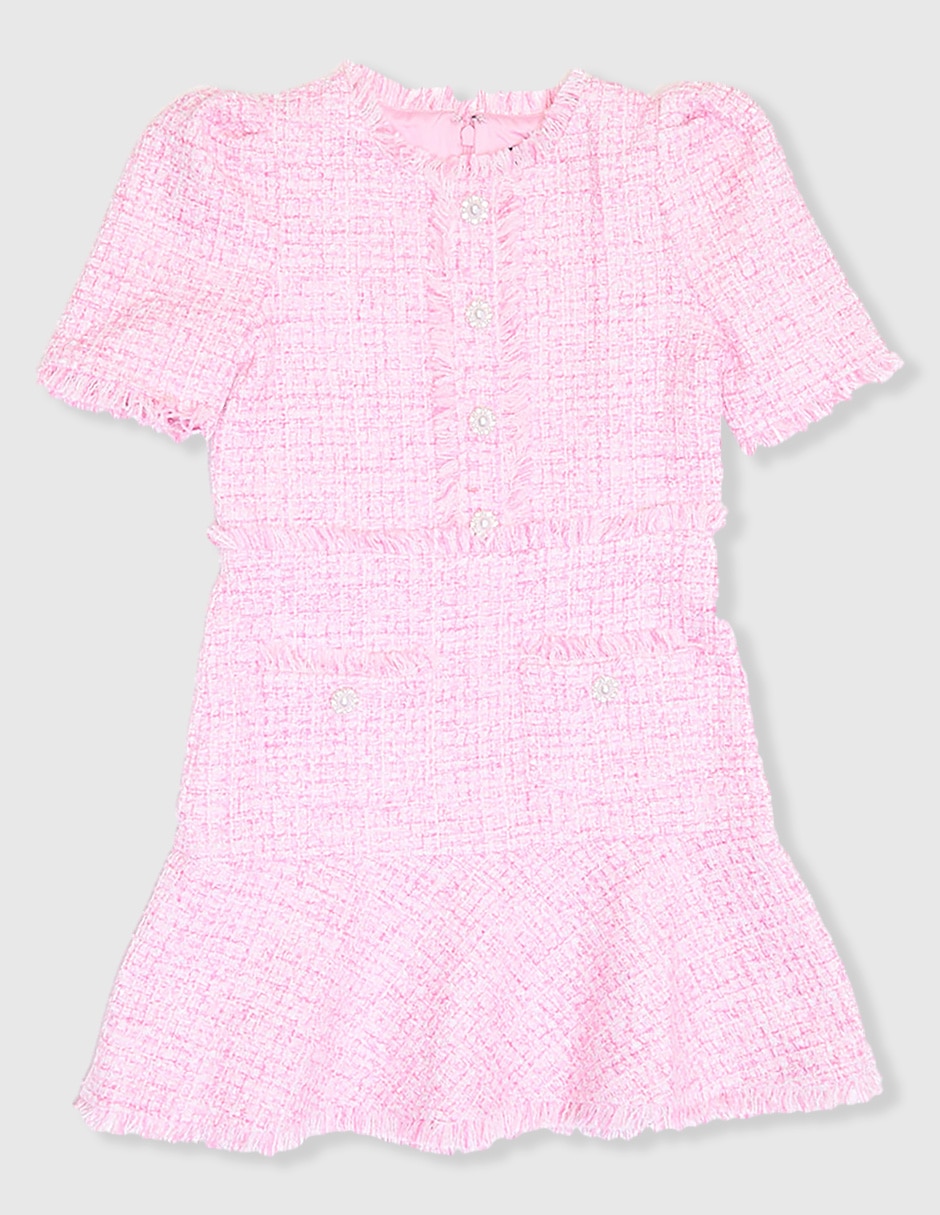 Vestido manga regular para niña Vestido manga regular para niña