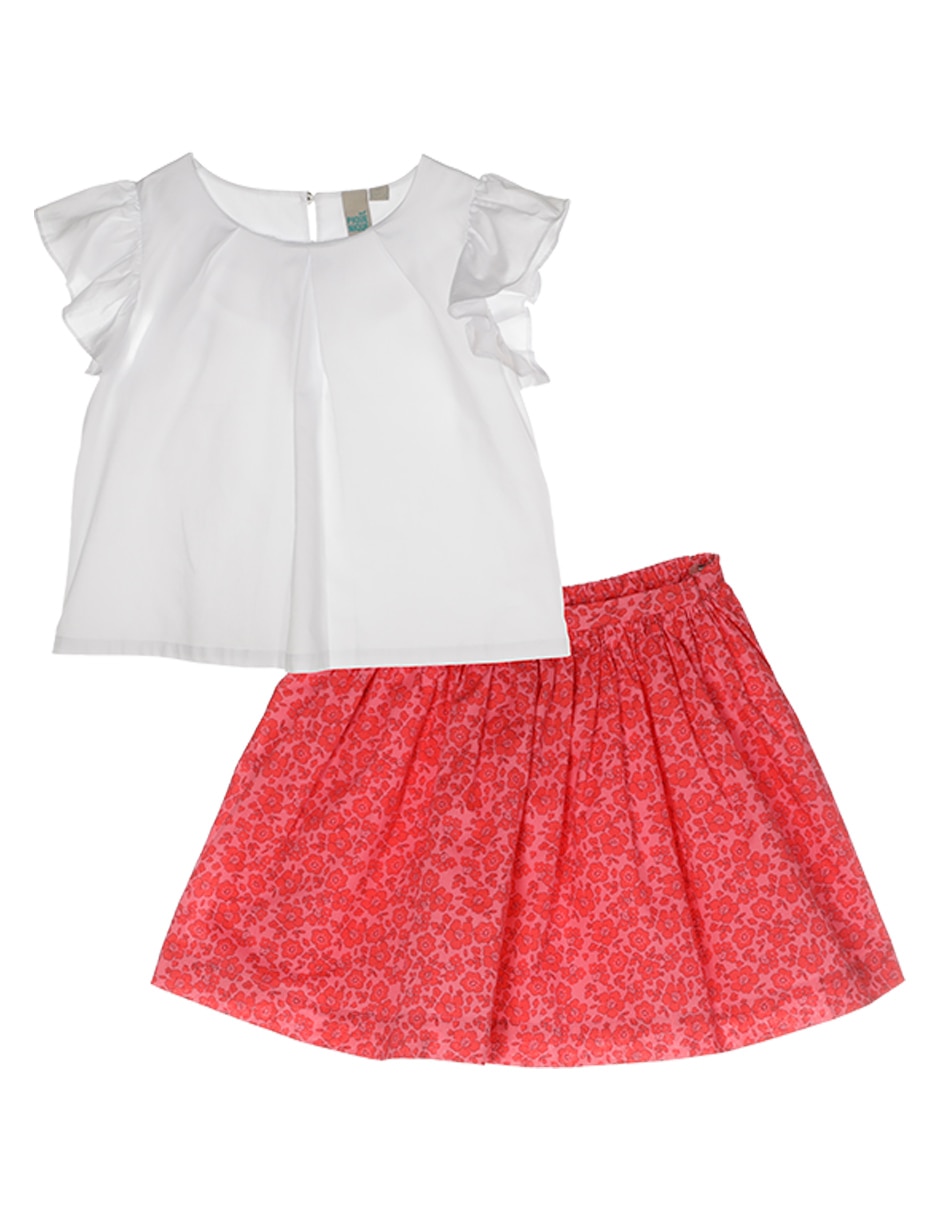 Conjunto de algodón para niña 1