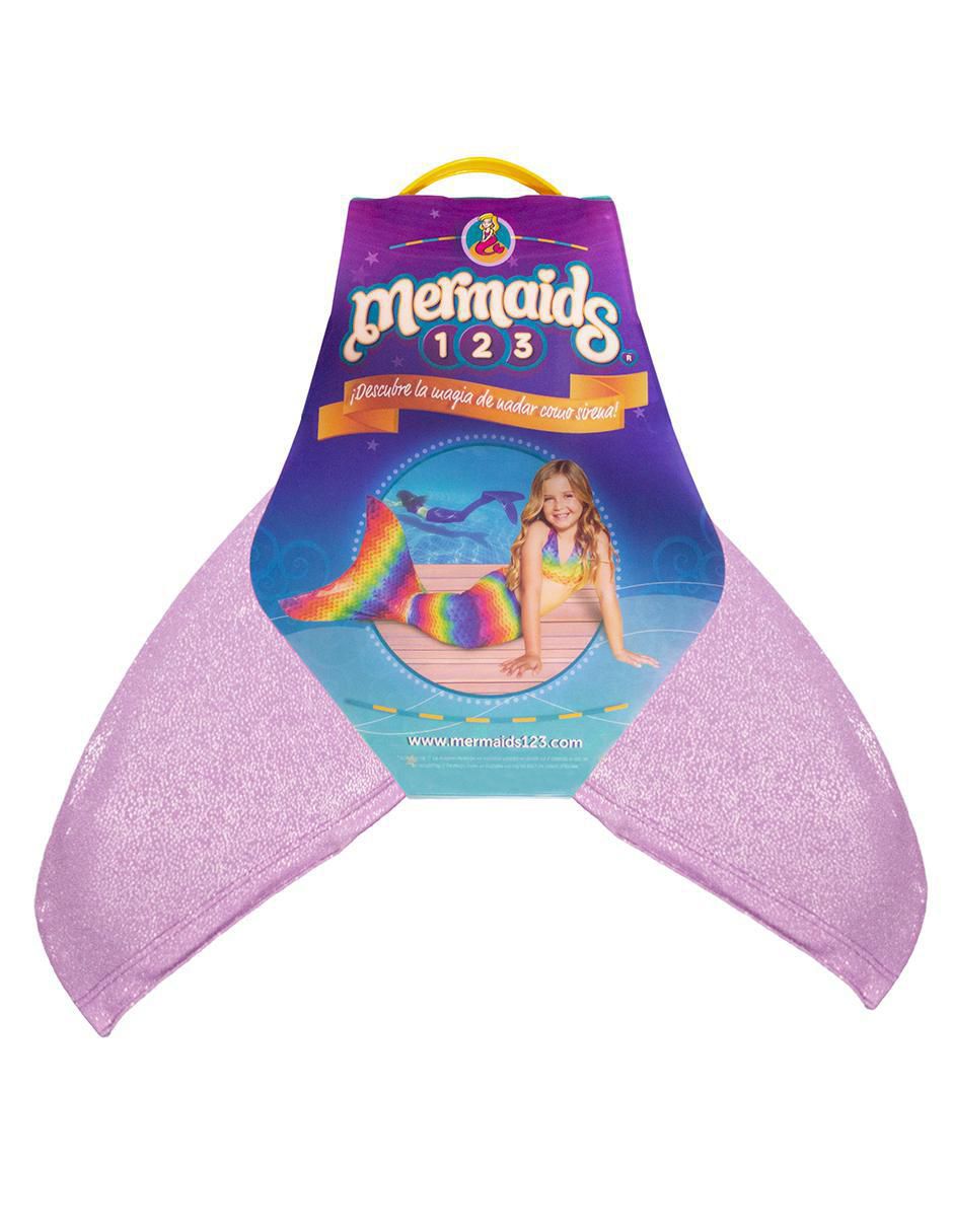 Cola de sirena para nadar Sparkle Sirena para niña 4