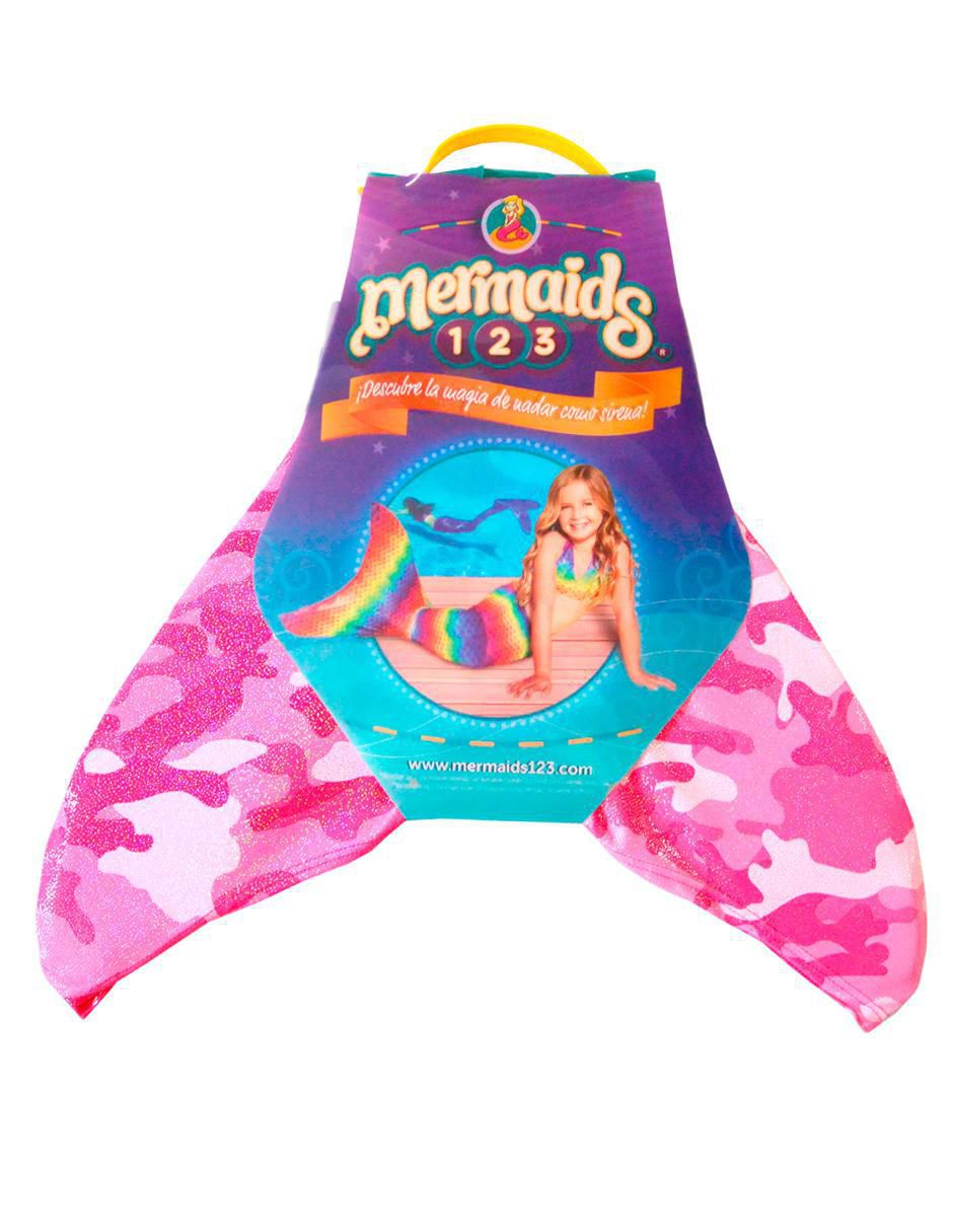 Cola de sirena para nadar para niña 4