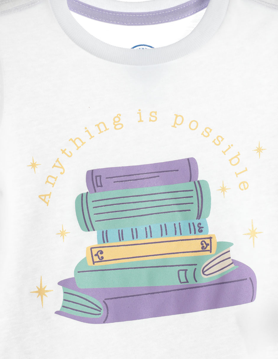 Playera manga corta para niña 3