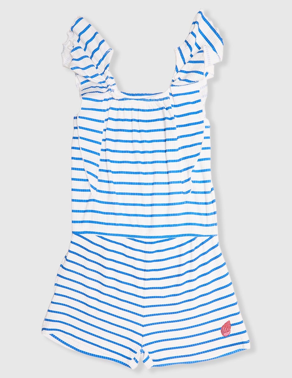 Romper de algodón para niña